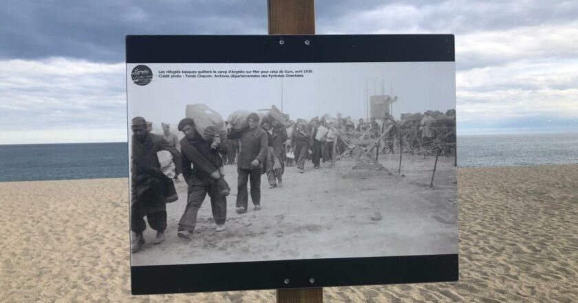 El campo de concentración de Argelès-sur-Mer, lugar de memoria